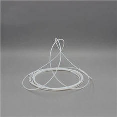 أنابيب PTFE البيضاء 1.75mm أنابيب Ptfe أنابيب مصممة أنابيب PTFE